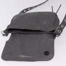 BALENCIAGA Le Cagole Shoulder Bag Leather 2way Gray Silver 719082 Auth ka5229A-9