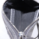 BALENCIAGA Le Cagole Shoulder Bag Leather 2way Gray Silver 719082 Auth ka5229A-26