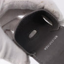 BALENCIAGA Le Cagole Shoulder Bag Leather 2way Gray Silver 719082 Auth ka5229A-29