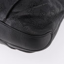 LOUIS VUITTON Mahina Serene PM Shoulder Bag Leather Black M94035 LV Auth ka5231V-16
