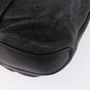 LOUIS VUITTON Mahina Serene PM Shoulder Bag Leather Black M94035 LV Auth ka5231V-18