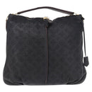 LOUIS VUITTON Mahina Serene PM Shoulder Bag Leather Black M94035 LV Auth ka5231V-13