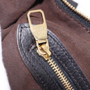 LOUIS VUITTON Mahina Serene PM Shoulder Bag Leather Black M94035 LV Auth ka5231V-22