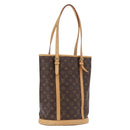 LOUIS VUITTON Monogram Bucket GM Shoulder Bag M42236 LV Auth ka5232-1
