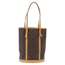 LOUIS VUITTON Monogram Bucket GM Shoulder Bag M42236 LV Auth ka5232-13