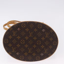 LOUIS VUITTON Monogram Bucket GM Shoulder Bag M42236 LV Auth ka5232-5