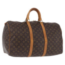 LOUIS VUITTON Monogram Keepall 50 Boston Bag M41426 LV Auth ka5233-1
