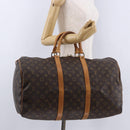 LOUIS VUITTON Monogram Keepall 50 Boston Bag M41426 LV Auth ka5233-22
