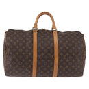 LOUIS VUITTON Monogram Keepall 50 Boston Bag M41426 LV Auth ka5233-3