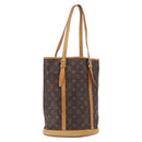 LOUIS VUITTON Monogram Bucket GM Shoulder Bag M42236 LV Auth ka5234-1