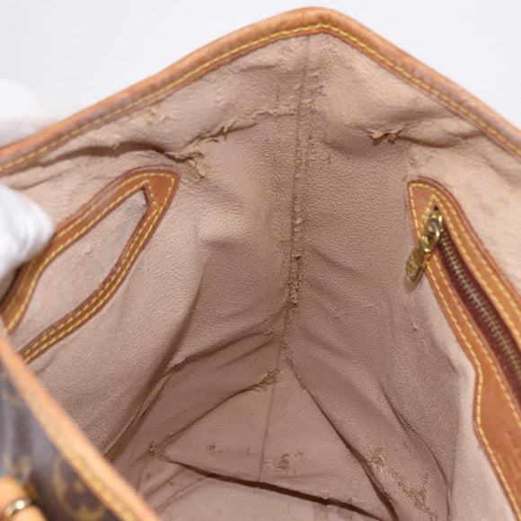 LOUIS VUITTON Monogram Bucket GM Shoulder Bag M42236 LV Auth ka5234