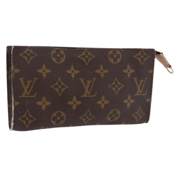LOUIS VUITTON Monogram Bucket PM Accessory Pouch LV Auth ka5235