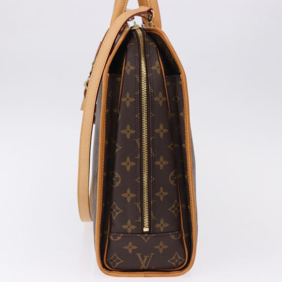 LOUIS VUITTON Monogram Rivoli Hand Bag M53380 LV Auth ka5236A