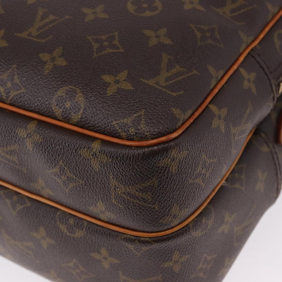 LOUIS VUITTON Monogram Reporter GM Shoulder Bag M45252 LV Auth ka5238