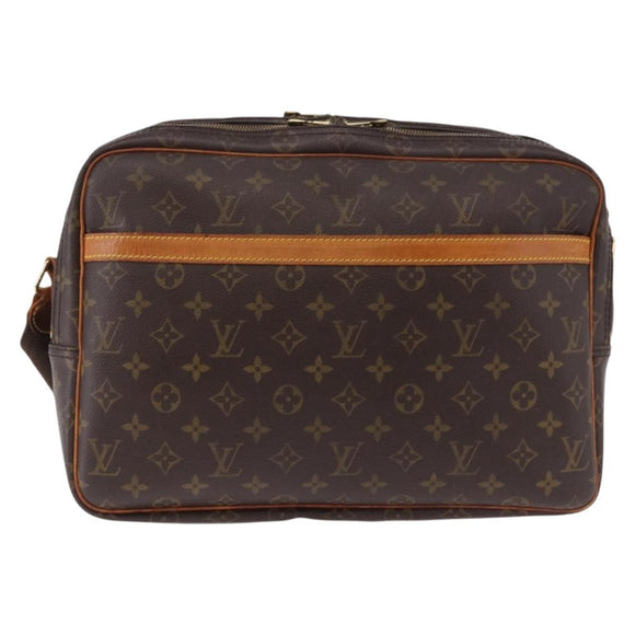 LOUIS VUITTON Monogram Reporter GM Shoulder Bag M45252 LV Auth ka5238