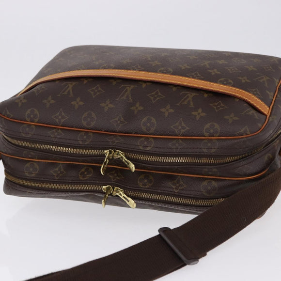 LOUIS VUITTON Monogram Reporter GM Shoulder Bag M45252 LV Auth ka5238