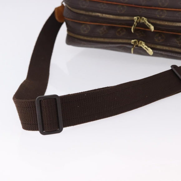 LOUIS VUITTON Monogram Reporter GM Shoulder Bag M45252 LV Auth ka5238