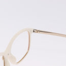 CHANEL Sunglasses plastic White CC Auth ka5239-14
