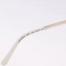 CHANEL Sunglasses plastic White CC Auth ka5239-11