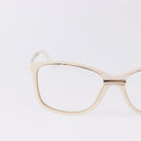 CHANEL Sunglasses plastic White CC Auth ka5239-3