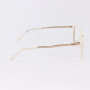 CHANEL Sunglasses plastic White CC Auth ka5239-5