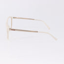 CHANEL Sunglasses plastic White CC Auth ka5239-7