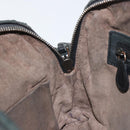 BOTTEGA VENETA INTRECCIATO Shoulder Bag Leather Black Auth ka524-18