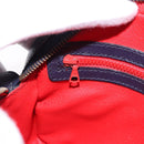 CELINE Shoulder Bag Leather Navy Gold Auth ka5240A-20