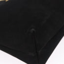 Salvatore Ferragamo Vala Shoulder Bag Suede Black Gold Auth ka5242-10