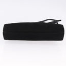 Salvatore Ferragamo Vala Shoulder Bag Suede Black Gold Auth ka5242-9
