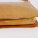 LOUIS VUITTON Monogram Vernis Lexington Pouch Beige M91010 LV Auth ka5244A-6