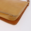 LOUIS VUITTON Monogram Vernis Lexington Pouch Beige M91010 LV Auth ka5244A-16