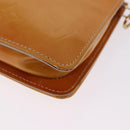 LOUIS VUITTON Monogram Vernis Lexington Pouch Beige M91010 LV Auth ka5244A-18