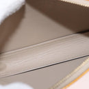 LOUIS VUITTON Monogram Vernis Lexington Pouch Beige M91010 LV Auth ka5244A-11
