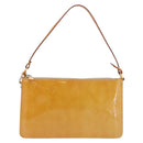 LOUIS VUITTON Monogram Vernis Lexington Pouch Beige M91010 LV Auth ka5244A-13