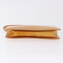 LOUIS VUITTON Monogram Vernis Lexington Pouch Beige M91010 LV Auth ka5244A-5