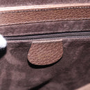 GUCCI Bamboo Hand Bag Leather Brown Gold 001 1118 1886 Auth ka5245-17