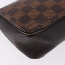 LOUIS VUITTON Damier Ebene Trousse Make Up Pouch N51982 LV Auth ka5246-16