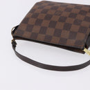 LOUIS VUITTON Damier Ebene Trousse Make Up Pouch N51982 LV Auth ka5246-6