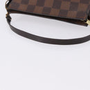 LOUIS VUITTON Damier Ebene Trousse Make Up Pouch N51982 LV Auth ka5246-7