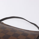 LOUIS VUITTON Damier Ebene Trousse Make Up Pouch N51982 LV Auth ka5246-8