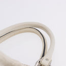 GUCCI GG Canvas Guccissima Tote Bag Leather White Silver 211944 Auth ka5249-14