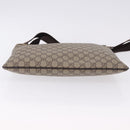 GUCCI GG Supreme Shoulder Bag PVC Beige Gold 201446 Auth ka5250-6