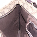 GUCCI GG Supreme Shoulder Bag PVC Beige Gold 201446 Auth ka5250-20