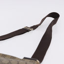 GUCCI GG Supreme Shoulder Bag PVC Beige Gold 201446 Auth ka5250-9