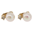 Christian Dior Earring metal Gold Tone Auth ka5253-2