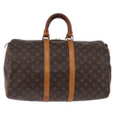 LOUIS VUITTON Monogram Keepall 45 Boston Bag M41428 LV Auth ka5254A-2