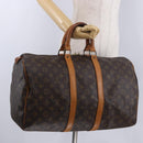 LOUIS VUITTON Monogram Keepall 45 Boston Bag M41428 LV Auth ka5254A-21