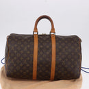 LOUIS VUITTON Monogram Keepall 45 Boston Bag M41428 LV Auth ka5254A-22