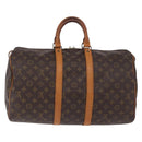 LOUIS VUITTON Monogram Keepall 45 Boston Bag M41428 LV Auth ka5254A-3
